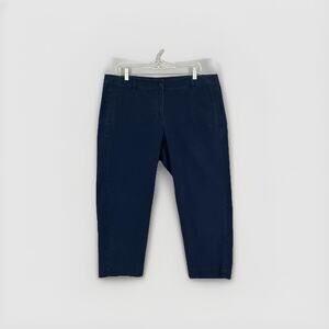 Eileen Fisher Pants Women SZ Large Organic Cotton Quality Classic Quiet Luxury